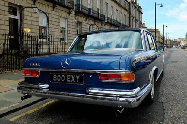 Символ роскоши - Праворульный Mercedes 600 Grosser Grosser, mercedes, mercedes-benz, w100, авто, найдено на ebay