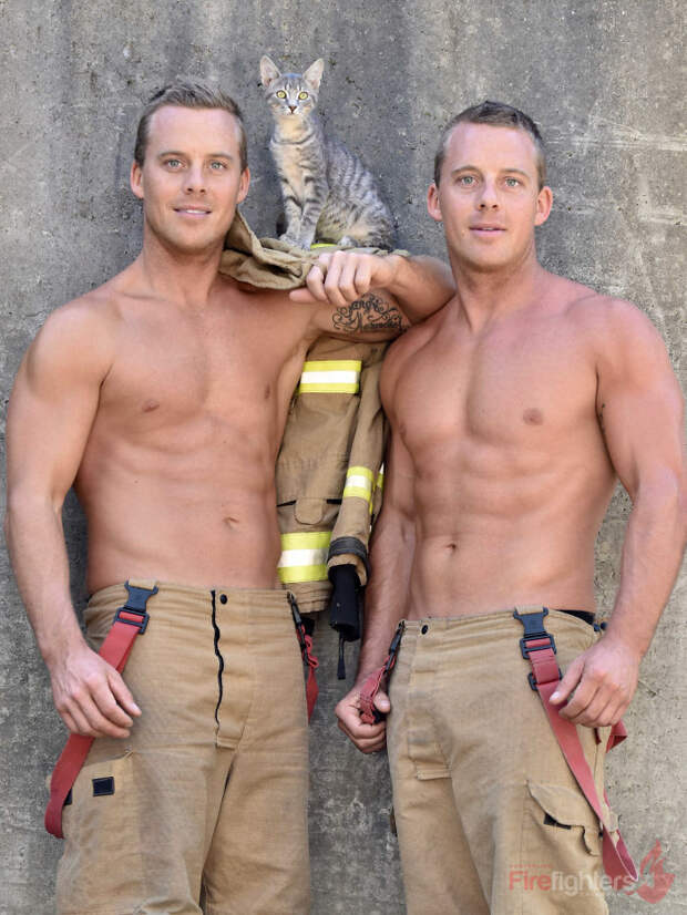 австралийские пожарные снялись в календаре