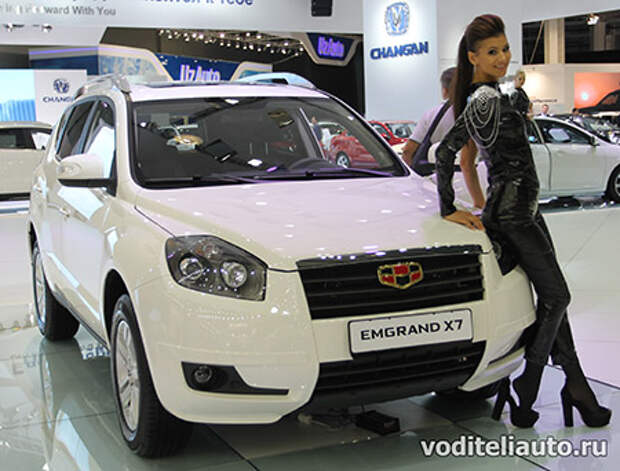 китайский внедорожник Emgrand X7