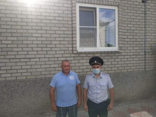 Полицейские Майского района посетили семью погибшего товарища