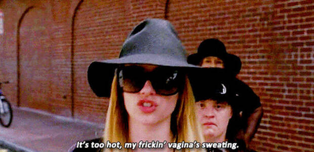 Taking off your knickers and letting your vajayjay breathe.
