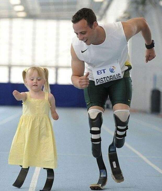 инвалид занимается спортом 