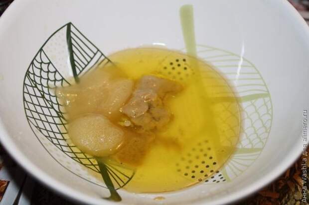 Куриный шашлык с персиковым соусом - оригинальный рецепт с подробной фотоинструкцией