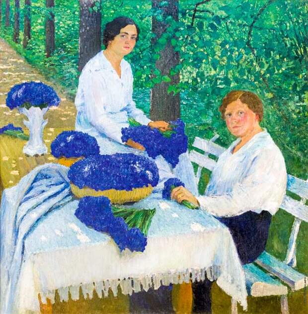 Грабарь И.Э. «Васильки», 1914 Арт-Фонд Филатовых