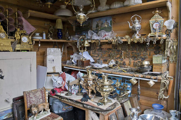 Прогулка по блошиному рынку в Москве