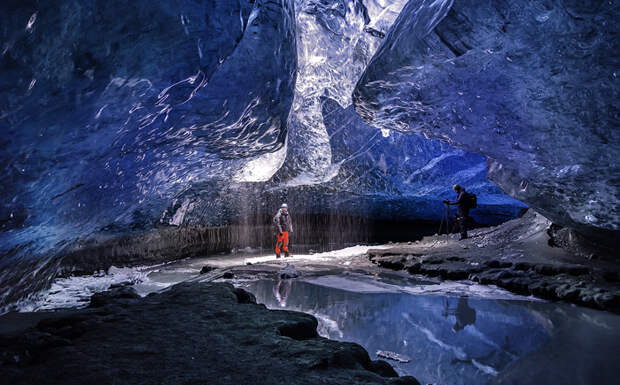 Ледяная пещера Ватнайокутль, Исландия