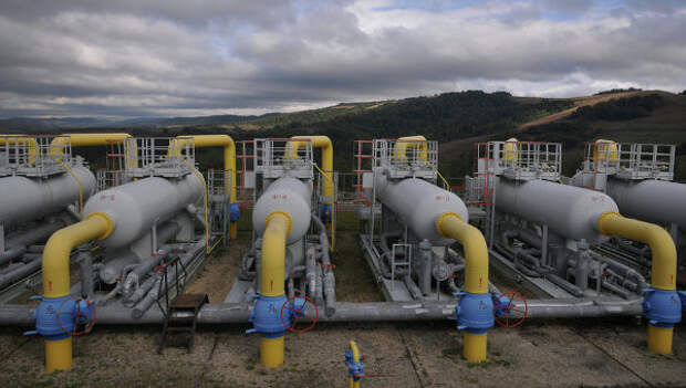 Высокогорная газокомпрессорная станция Воловец в Закарпатской области, Украина. Архивное фото