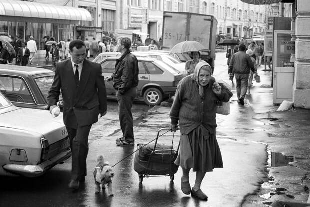 Прогулка по Москве 1995 года Прогулка по Москве 1995 года 90-е, москва, фотографии