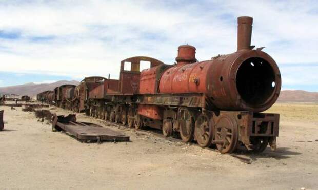 Bolivia Train Graveyard.