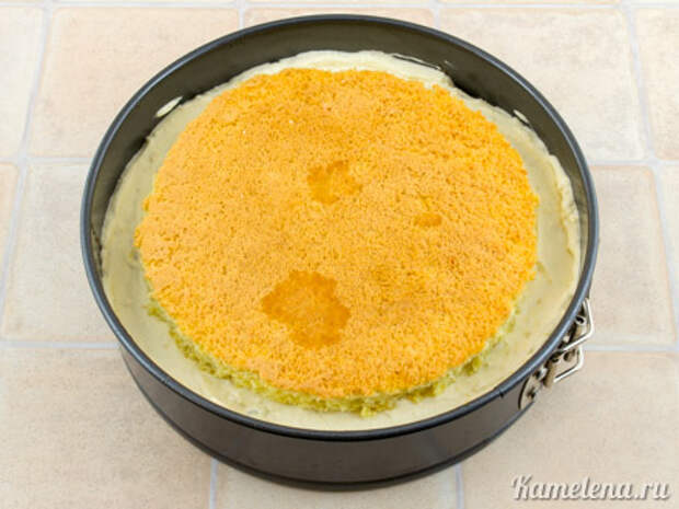 Карамельный торт с яблоками — 20 шаг