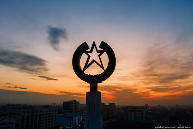 Бишкек с высоты