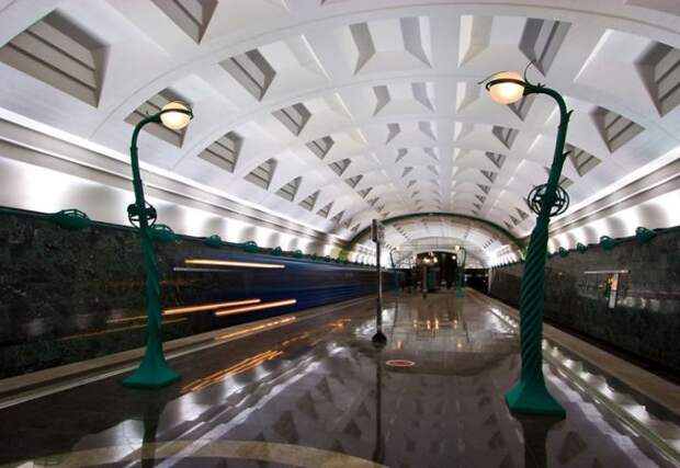 Станция Славянский бульвар, Москва, Россия