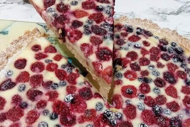 Готовим летний пирог из ягод
