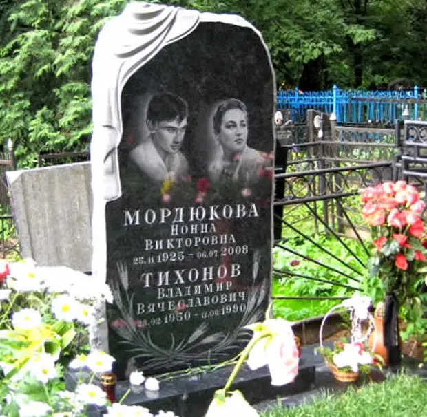 Мордюкова нонна могила фото