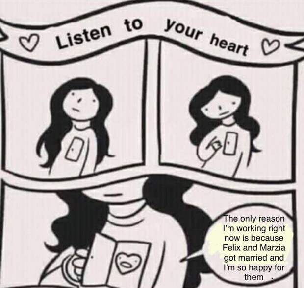 Listen to your heart meme