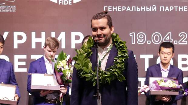 Ян Непомнящий после победы на турнире претендентов, апрель 2021-го