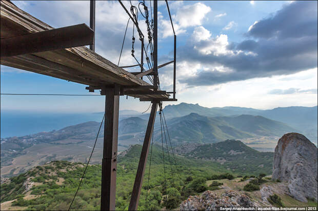 Заброшенная лунная станция в Крыму