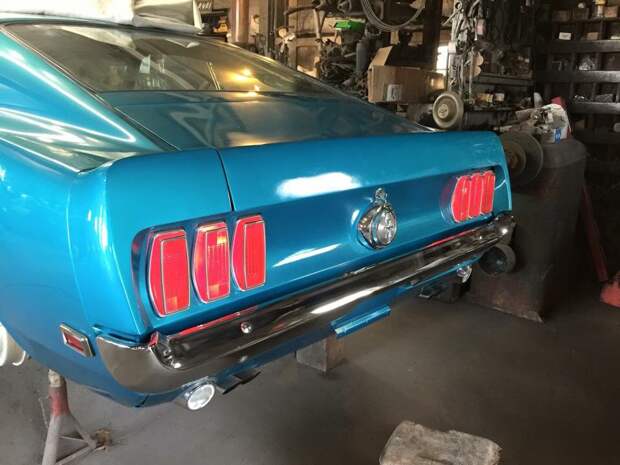 Восстановление Ford Mustang 1969 ford, mustang, авто, восстановление, реставрация