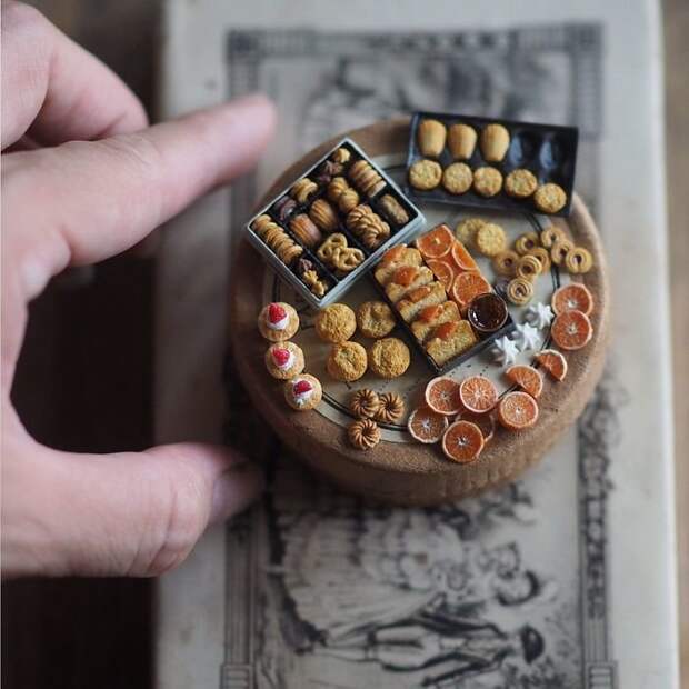 Миниатюрный мир японской художницы Киёми миниатюра, своими руками, художница, ювелирная работа. красота. искусство