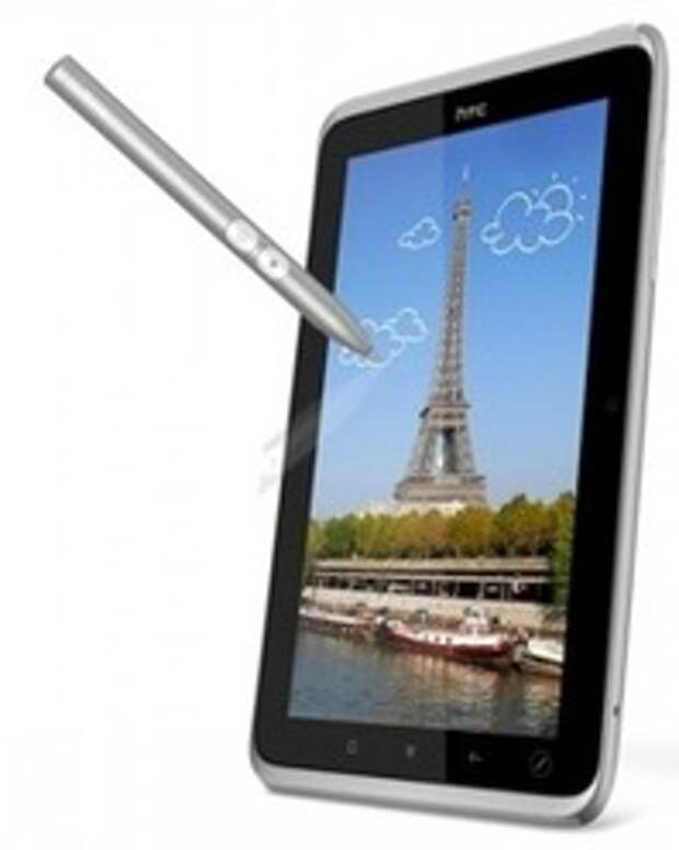 HTC Flyer и перо Scribe