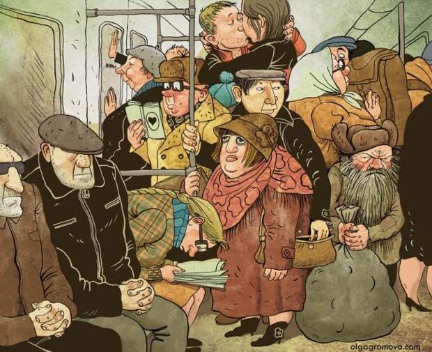 Карикатурки про на нашу жизнь