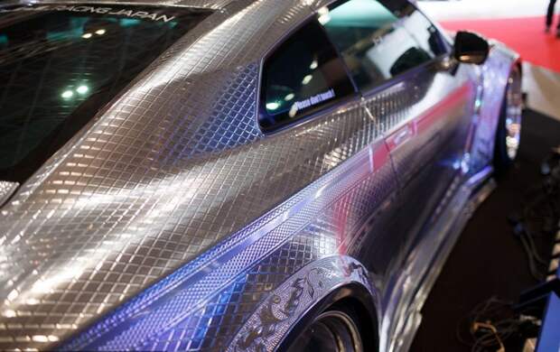 Стайлинг Nissan GT-R под рельефную роспись из железа KUHL RACING, gt-r, nissan, пленка на авто, тюнинг