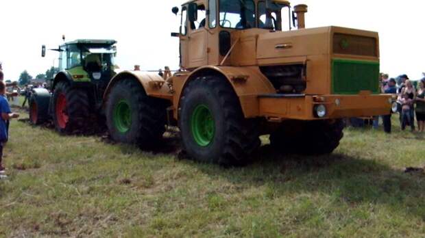 Битва тракторов, Кировец К-701 против New Holland, кто кого? Кировец, авто, видео, прикол
