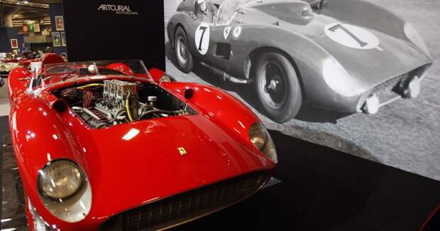 Ferrari 1957 года был продан за рекордные 32 миллиона евро Ferrari 1957 года был продан за рекордные 32 миллиона евро Scaglietti, ferrari, аукцион, олдтаймер, ретро автомобиль