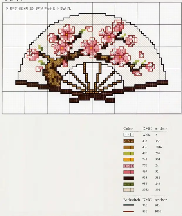Схемы для вышивки япония