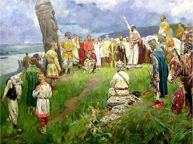 ОГНЕМ И МЕЧОМ? Миф неоязычников о кровавом крещении Руси