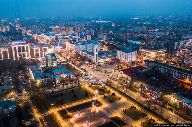Бишкек с высоты