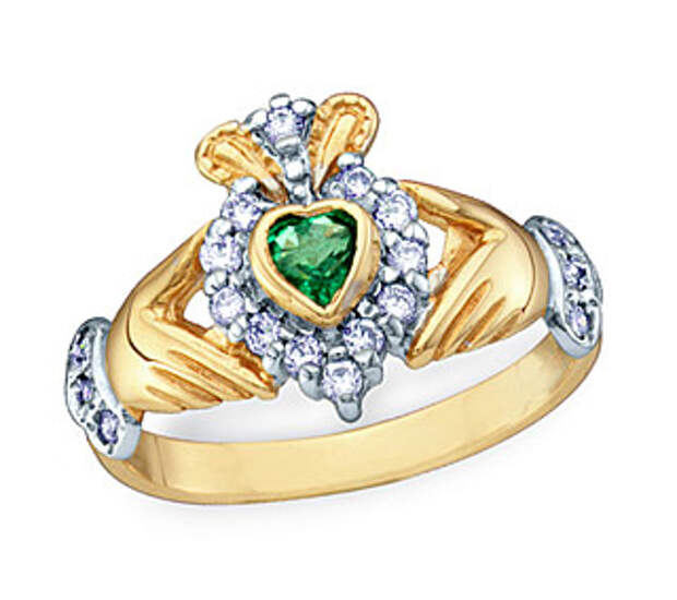 Кладдахское кольцо (Claddagh ring) – традиционное ирландское украшение
