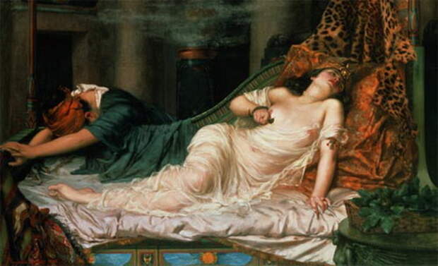 Смерть Клеопатры. Регинальд Артур, 1892 год Смерть Клеопатры. Регинальд Артур, 1892 год