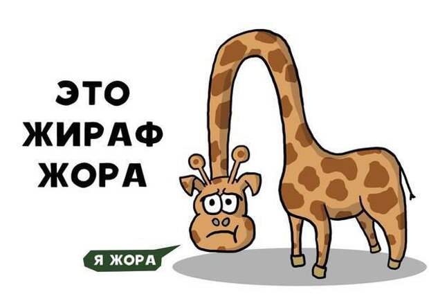история про жирафа Жору 