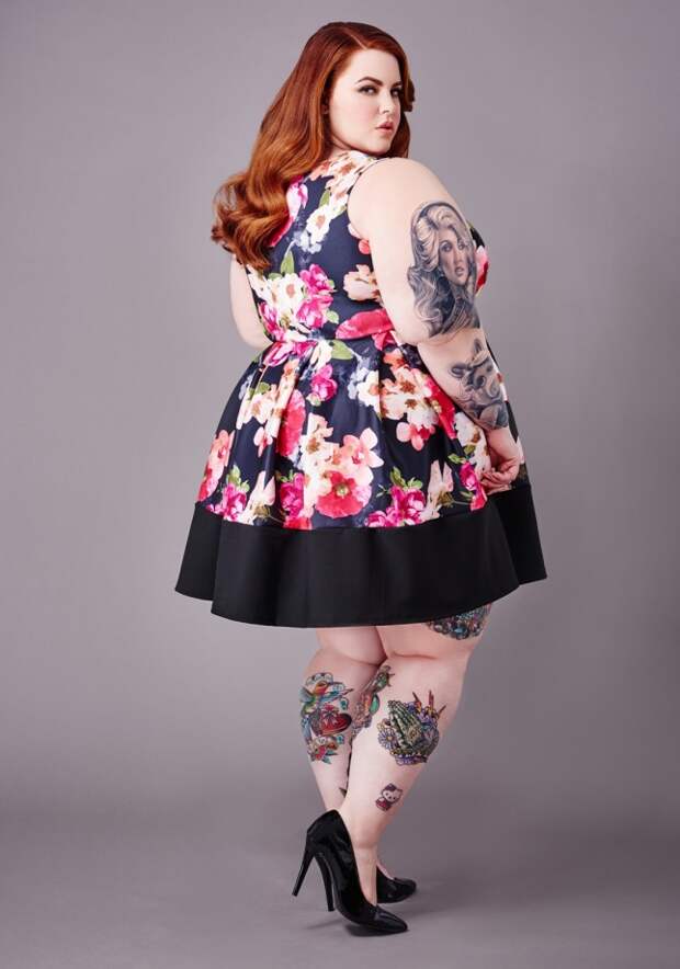 Коллекция plus-size с Тесс Холидей