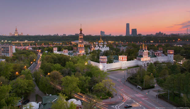 Москва c крыш