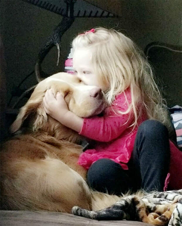 My Friend's Daughter And Her Dog