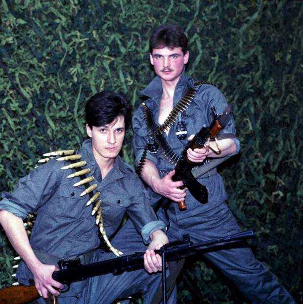 Фотография для агитационных плакатов польской армии. Польша, 1991 год история, кадры, события