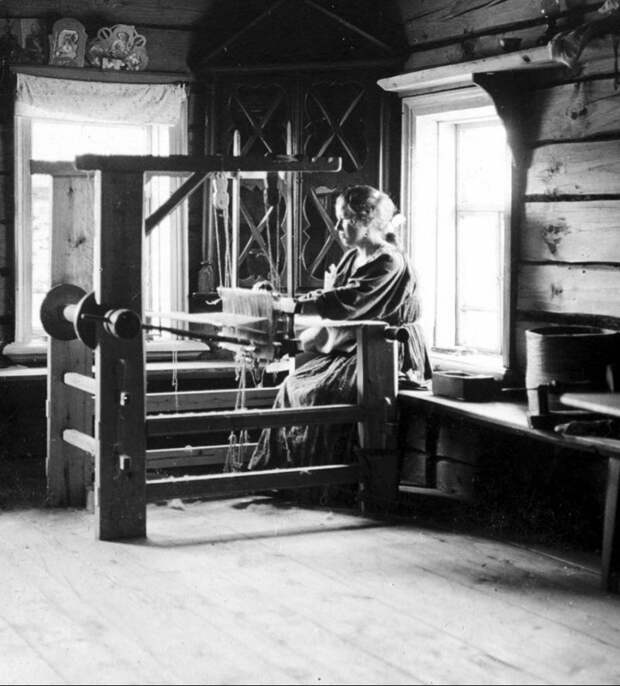 Дореволюционная Россия на фотографиях. Крестьянский быт Заволжья