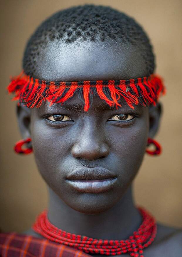 Bodi Tribe Woman, Omo Valley, Ethiopia