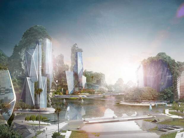 18 головокружительных архитектурных проектов будущего архитектура, будущее