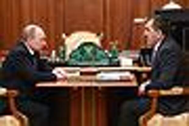 Рабочая встреча с главой Ингушетии Юнус-Беком Евкуровым