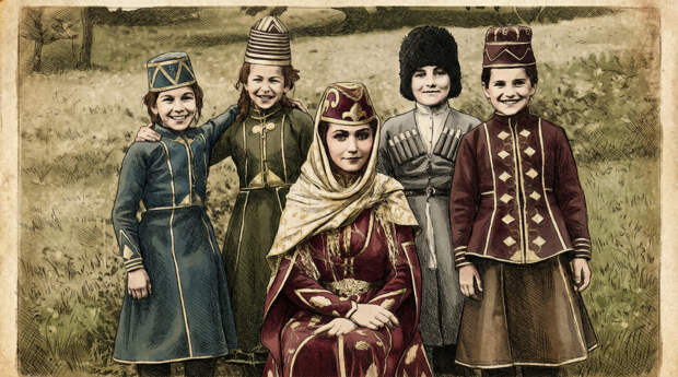 Цвет и статус: социальный код в палитре адыгского костюма