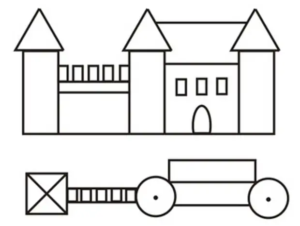 Замок на даче — легко! Пример конструкции для постройки замка на даче. 