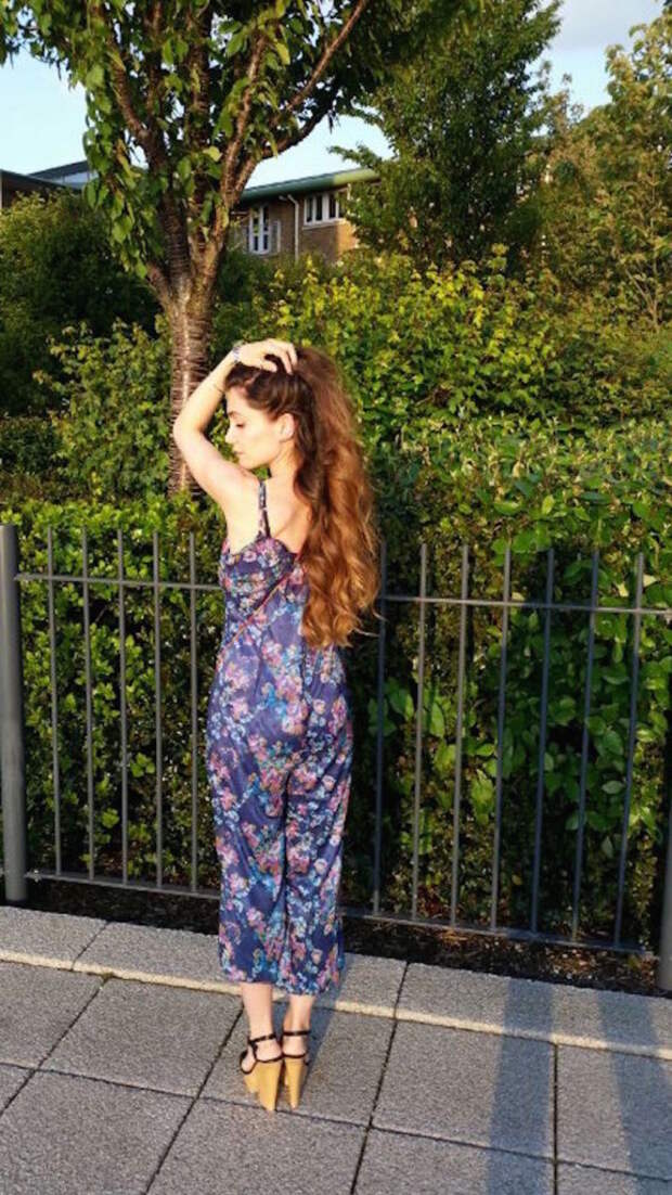 Floral Print Jumpsuit