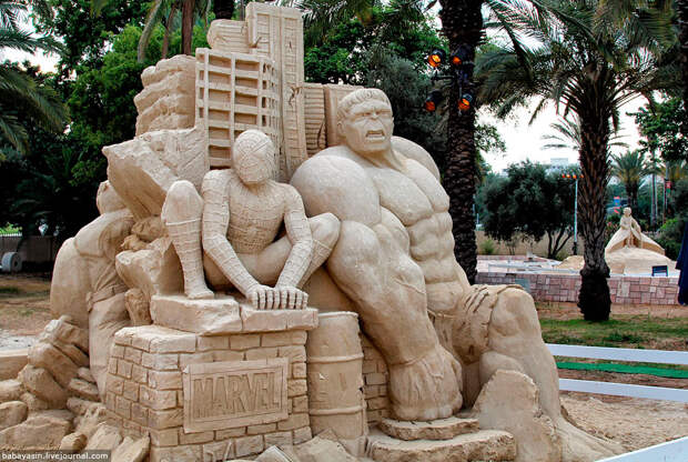 Песчаные скульптуры