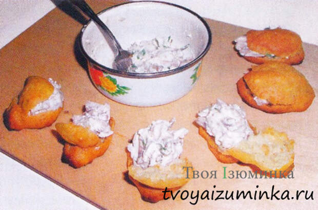 Домашние заварные булочки наполнение начинки.