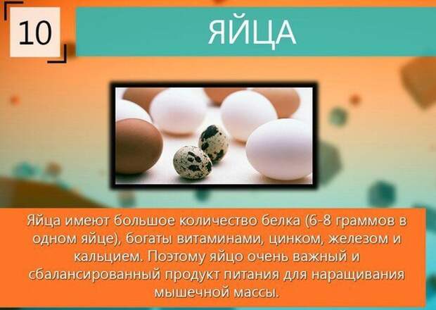 10 самых лучших продуктов для роста мышц мышцы, продукты