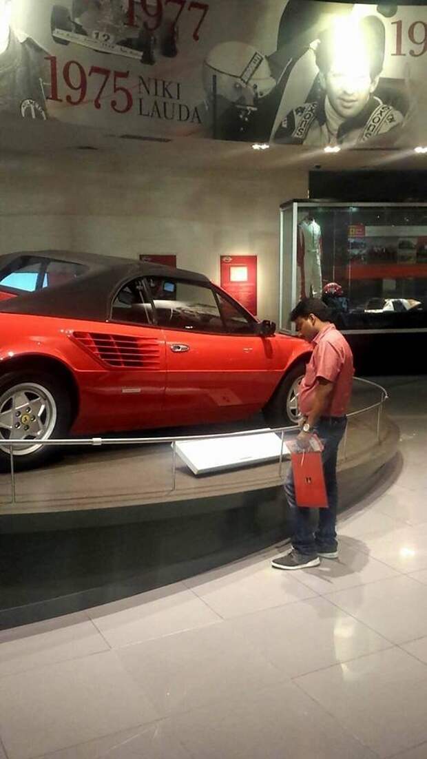 Shakiha toured the theme park with Murphy and had his first roller coaster ride on the fastest in the world.