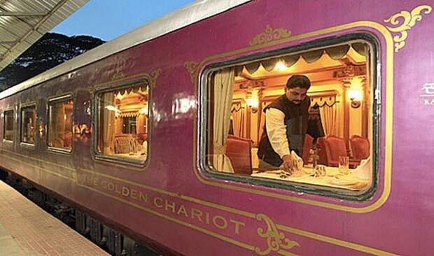 3. Золотая Колесница, Индия железная дорога, поезд, путешествие